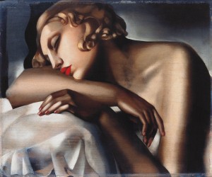 Tamara ŁEMPICKA, The Sleeping Girl | Fundacja Sztuki Współczesnej
